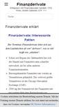 Mobile Screenshot of finanzderivate.net